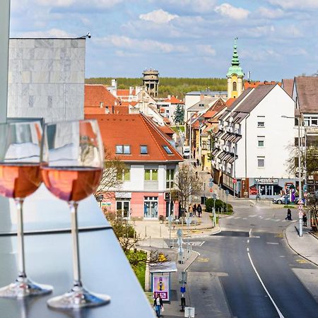 Teleki40 Apartman Gyor Central, Free Parking, Terrace Buitenkant foto